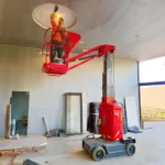 Aluguel de Plataforma Elevatória Mastro 10m (elétrica)