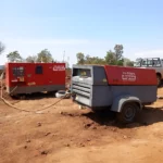 Compressor de Ar 295 PCM (diesel) em Uso