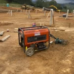 Gerador de Energia 9kVA (gasolina) em Atividade
