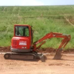 Locação de Mini Escavadeira 3600 kg (Diesel)