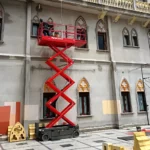 Locação de Plataforma Elevatória Tesoura 8m (elétrica)