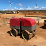 Locação de Rolo Compactador Pé de Carneiro (Diesel)