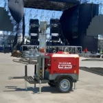 Locação de Torre de Iluminação Diesel LED