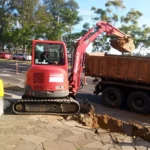 Mini Escavadeira 3600 kg (Diesel) Utilização