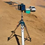 Nível Laser (elétrico) em Uso