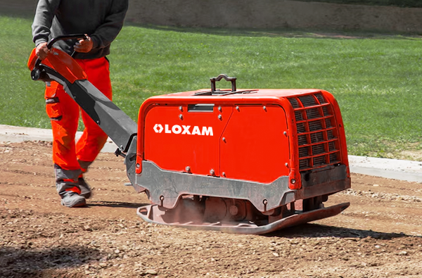 Equipamento utilizado em obra urbana